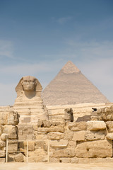 The Sphinx and Pyramid of Khafre