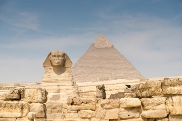 The Sphinx and Pyramid of Khafre