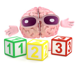 Brain loves math