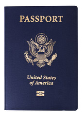 Isolated American Passport