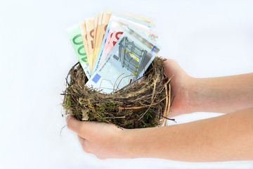 Ein Nest voll Geld