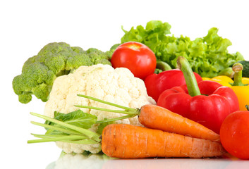 Fresh vegetables close up