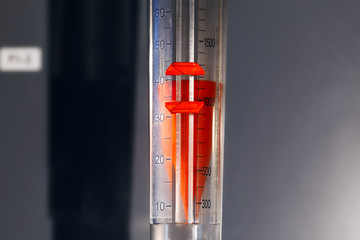 Filter for measurements with orange float