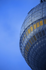 Fernsehturm Berlin Kuppel Nahaufnahme