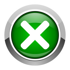 Obraz premium cancel icon