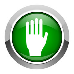 Obraz premium stop icon