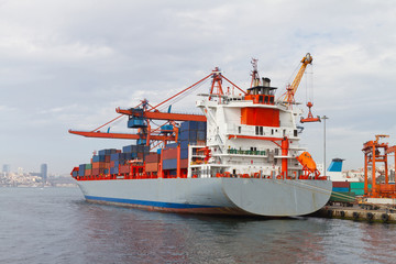 Fototapeta premium Container Ship