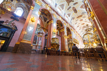 Interiors of Jasna Gora monastery in Czestochowa city, Poland © Patryk Kosmider