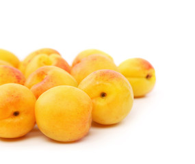 Naklejka na ściany i meble lot of fresh apricots