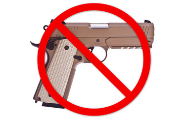 No weapon allowed