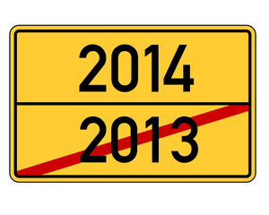 Ortsschild 2014