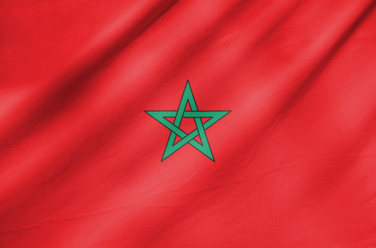 Fabric Flag of Morocco