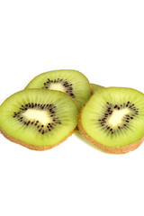 Fototapeta premium Kiwi in scheiben geschnitten