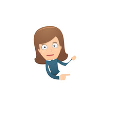 Girl manager, suitable for use in dialogues with other