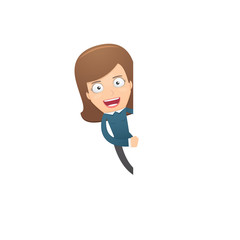 Girl manager, suitable for use in dialogues with other