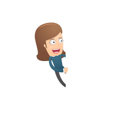 Girl manager, suitable for use in dialogues with other