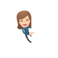 Girl manager, suitable for use in dialogues with other