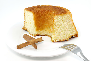 Bolo de Baunilha