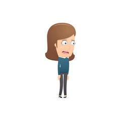 Girl manager, suitable for use in dialogues with other