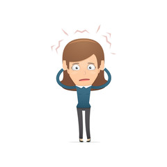 Girl manager, suitable for use in dialogues with other