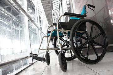 Wheelchair service in airport