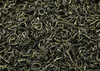 Chinese green tea background