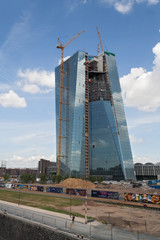 Neues Gebäude der Europäischen Zentralbank