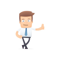 manager, suitable for use in dialogs with other characters.