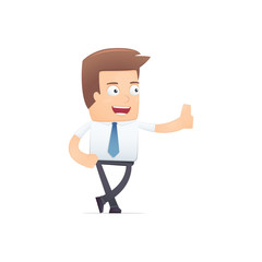 manager, suitable for use in dialogs with other characters.