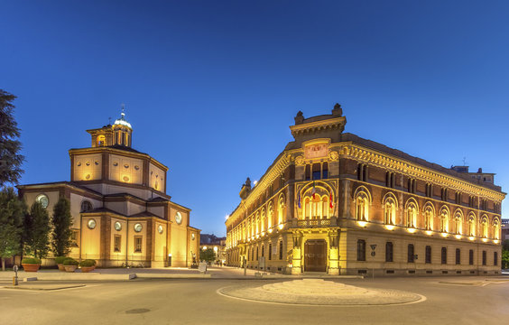 Legnano Basilica and Town Hall
