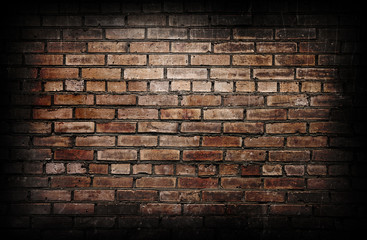 Vintage brick wall.