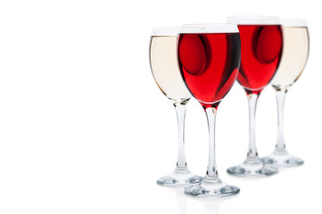 Two glasses of wine