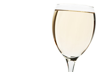 Glass of white wine