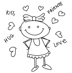 Love of girl