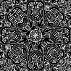 Ornamental round background