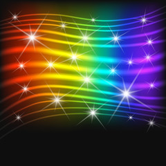 Fantasy abstract rainbow background