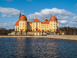 Fototapeta na wymiar Moritzburg Zamek