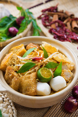 Singaporean Curry Noodle