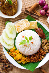 Nasi lemak kukus