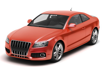 Obraz premium Luxury car in the studio