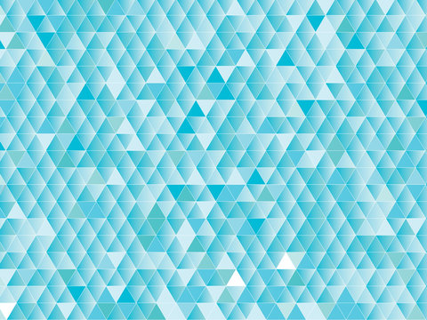 triangle wallpaper blue