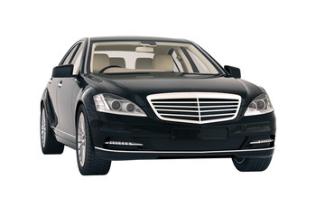 Fototapeta premium Luxury car in the studio