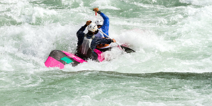 discesa in canoa
