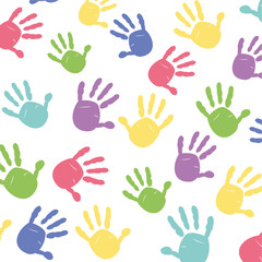 Colorful Kids Hands