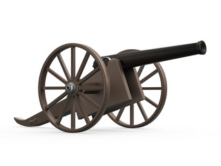 Old Cannon Isolated