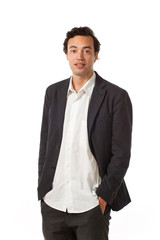 business man, isolated on white background