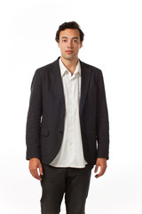 business man, isolated on white background