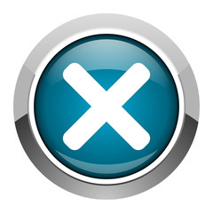 Obraz premium cancel icon