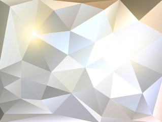 Abstract colorful polygonal background. Vector illustration