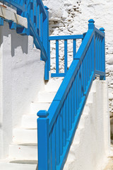 Traditional greek house on Mykonos island, Greece